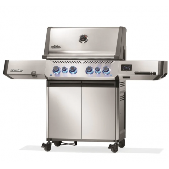 Grill gazowy Napoleon Prestige 500z palnikiem do steków i do rożna WIFI ( model 2025)